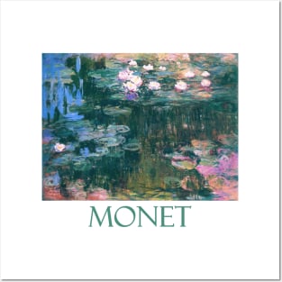 Waterlilies (Multicolored) by Claude Monet Posters and Art